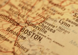 map of Boston